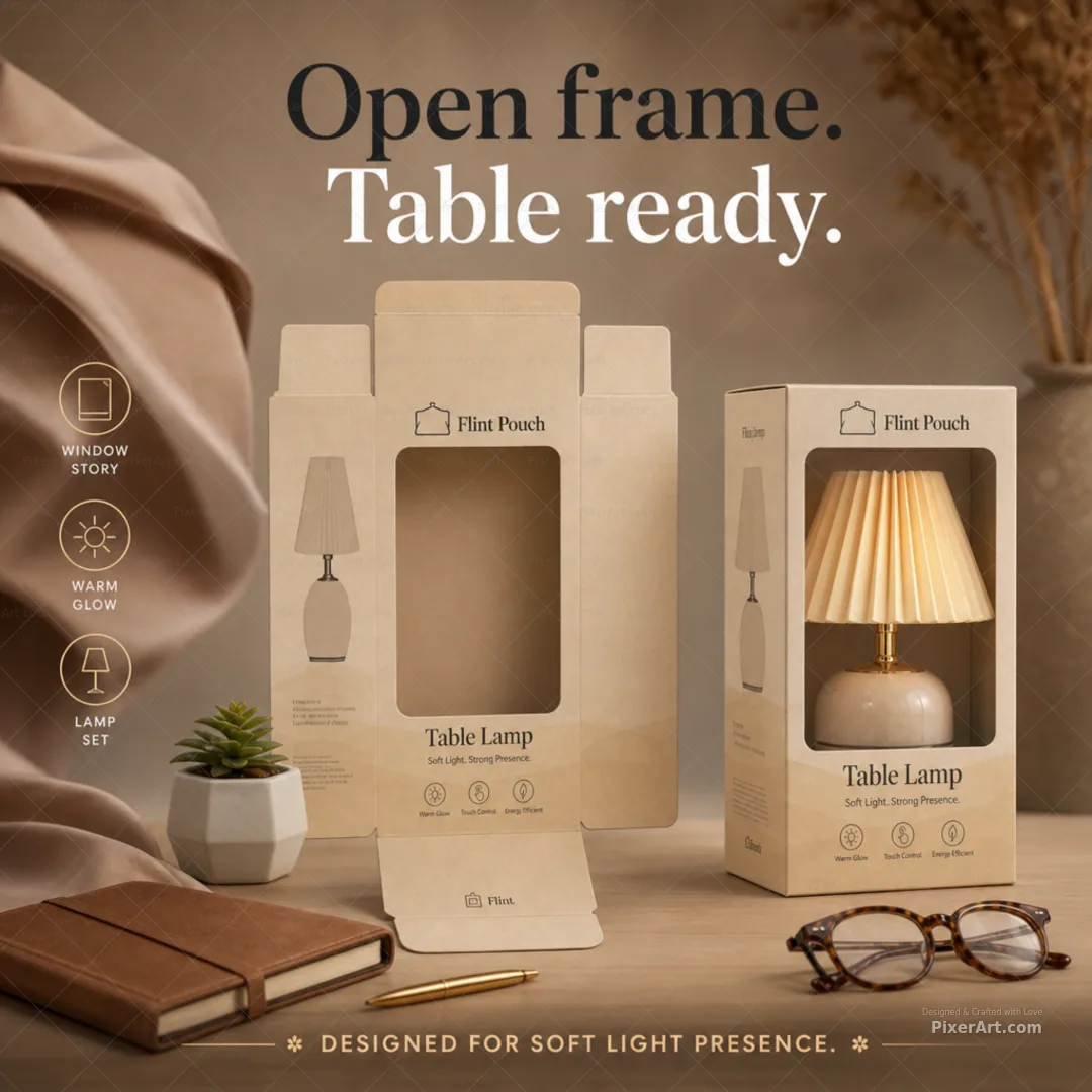 Open frame mockup