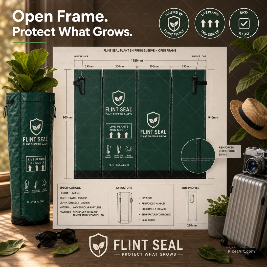 Open frame mockup
