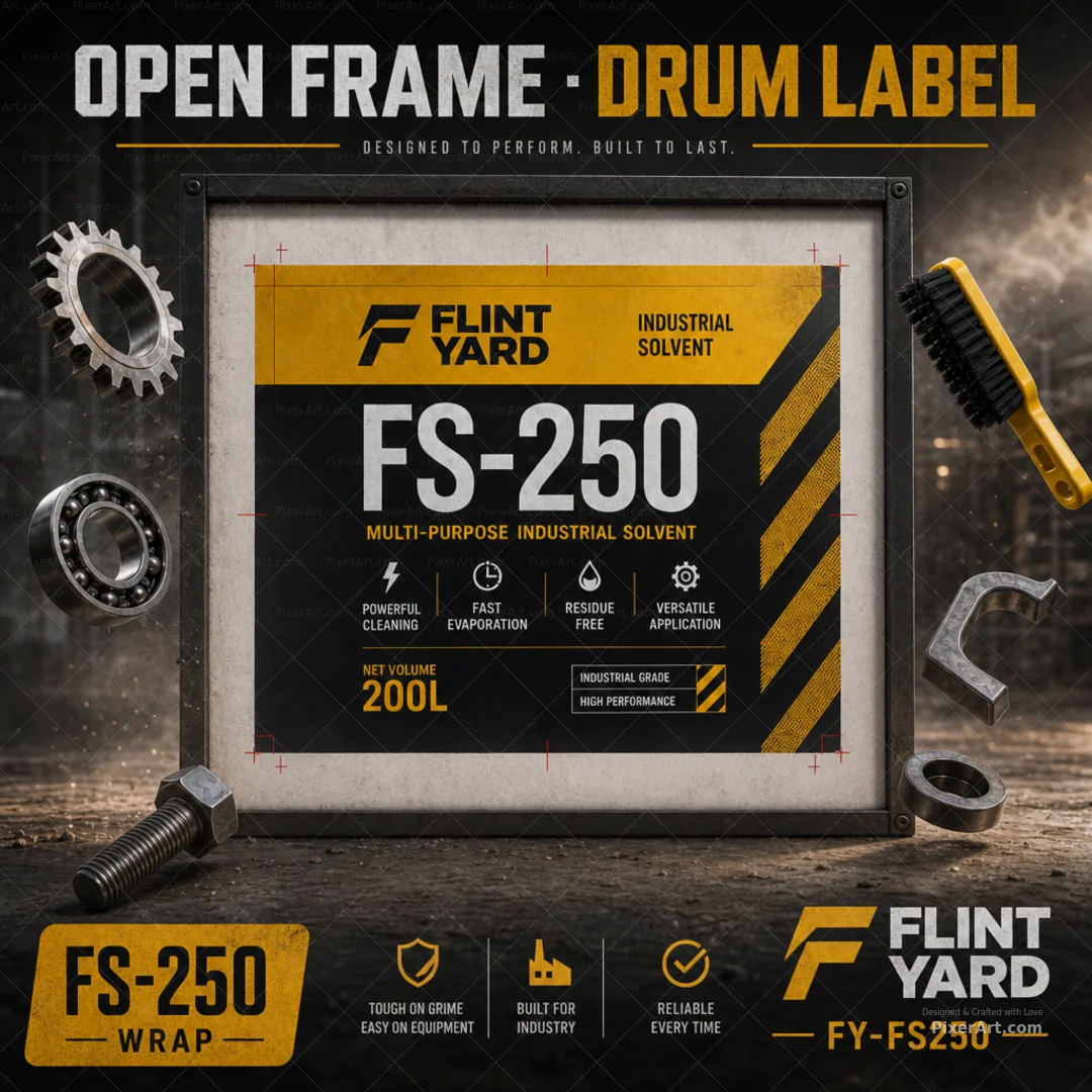 Open frame mockup