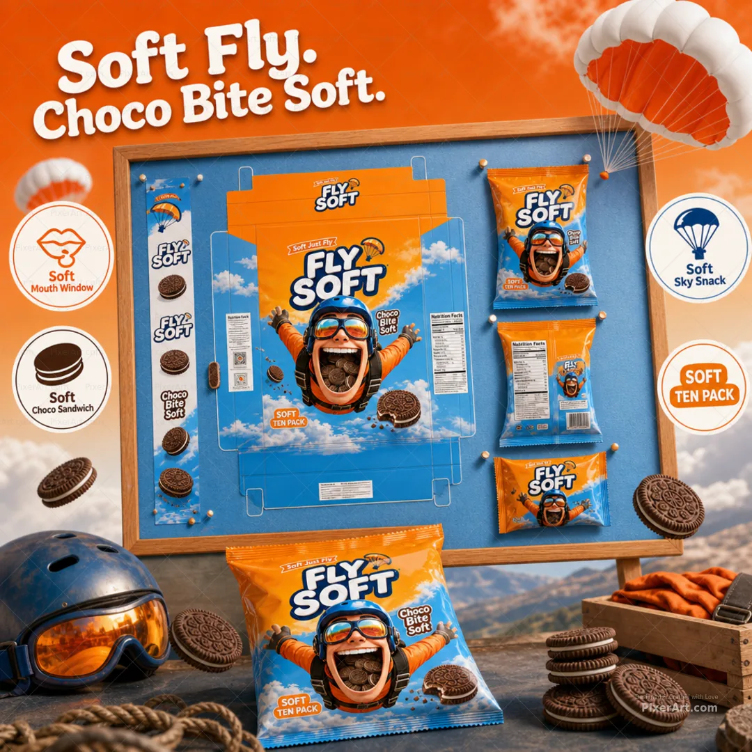 Fly Soft Choco Bite Cookies