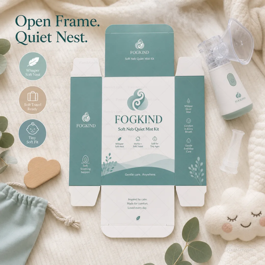 Open frame mockup
