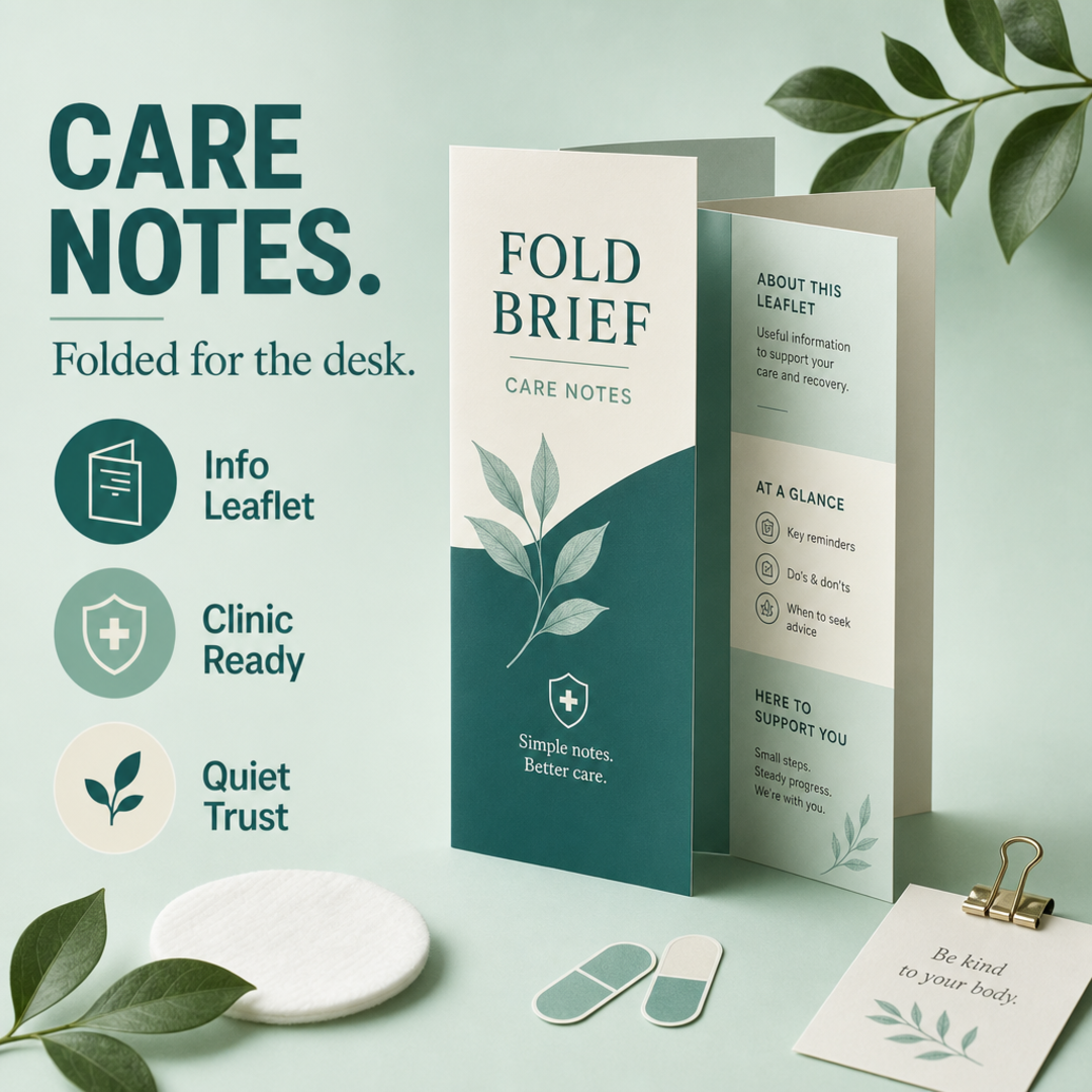 Fold Brief Info Leaflet