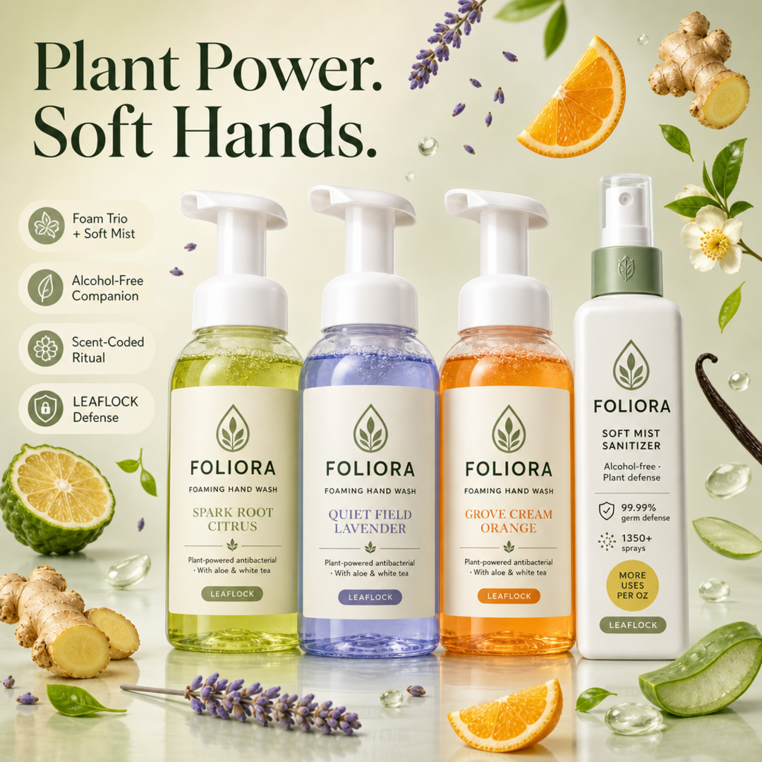 Foliora Foam Wash Soft Mist Set