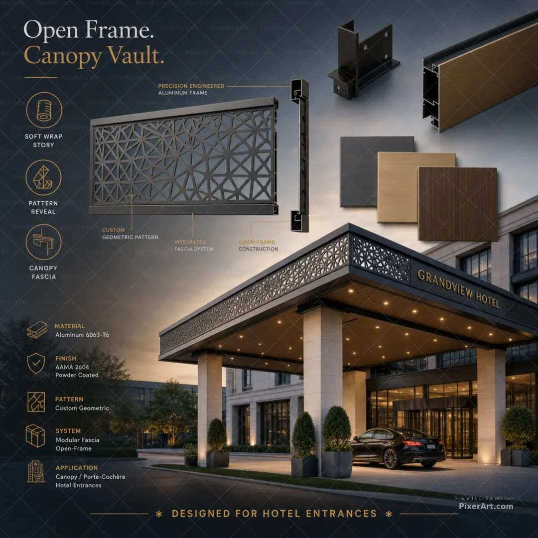 Open frame mockup