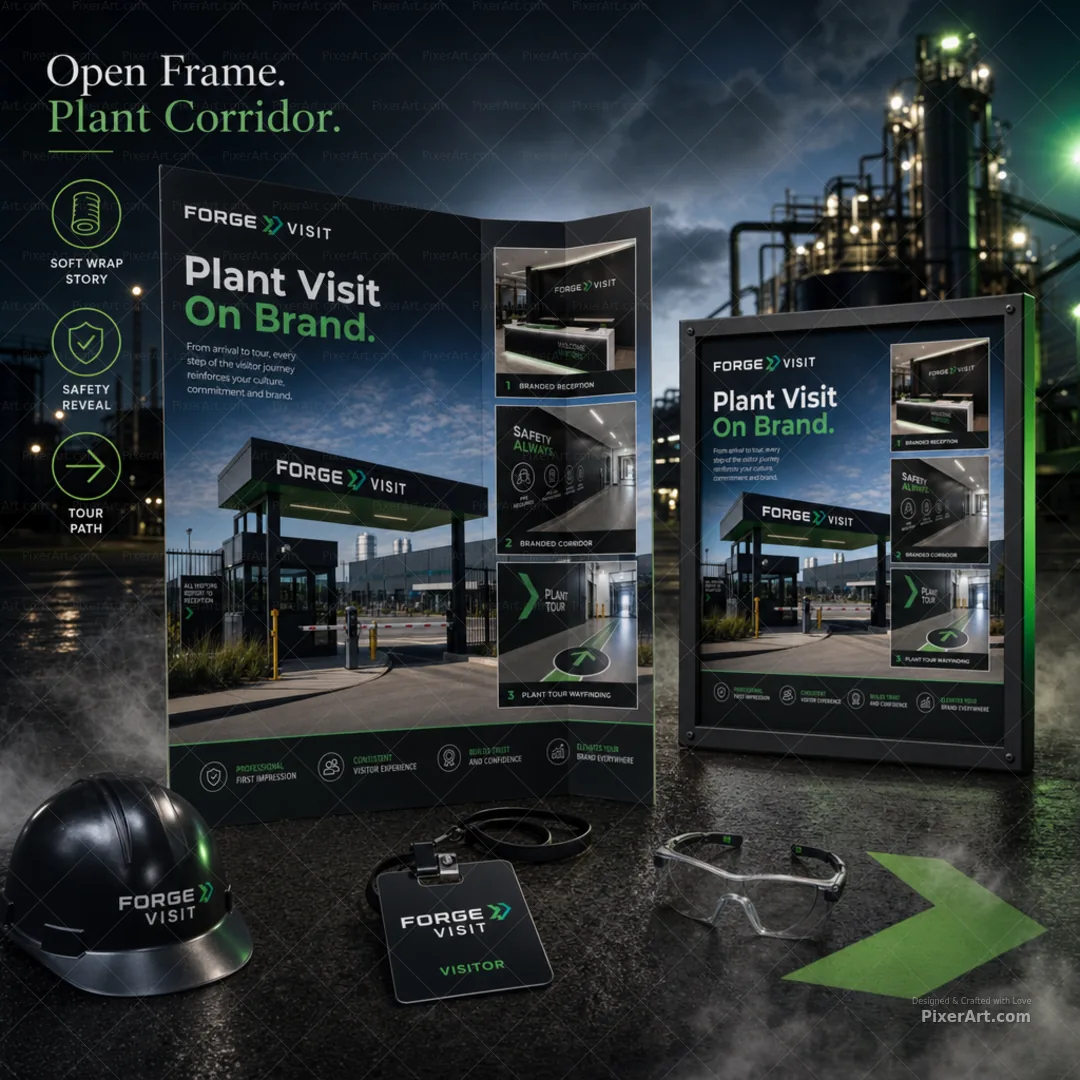 Forge Visit Plant Visitor Brand Corridor