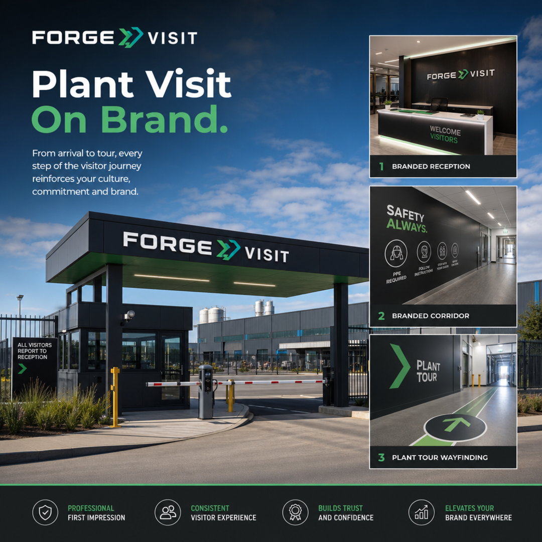 Forge Visit Plant Visitor Brand Corridor