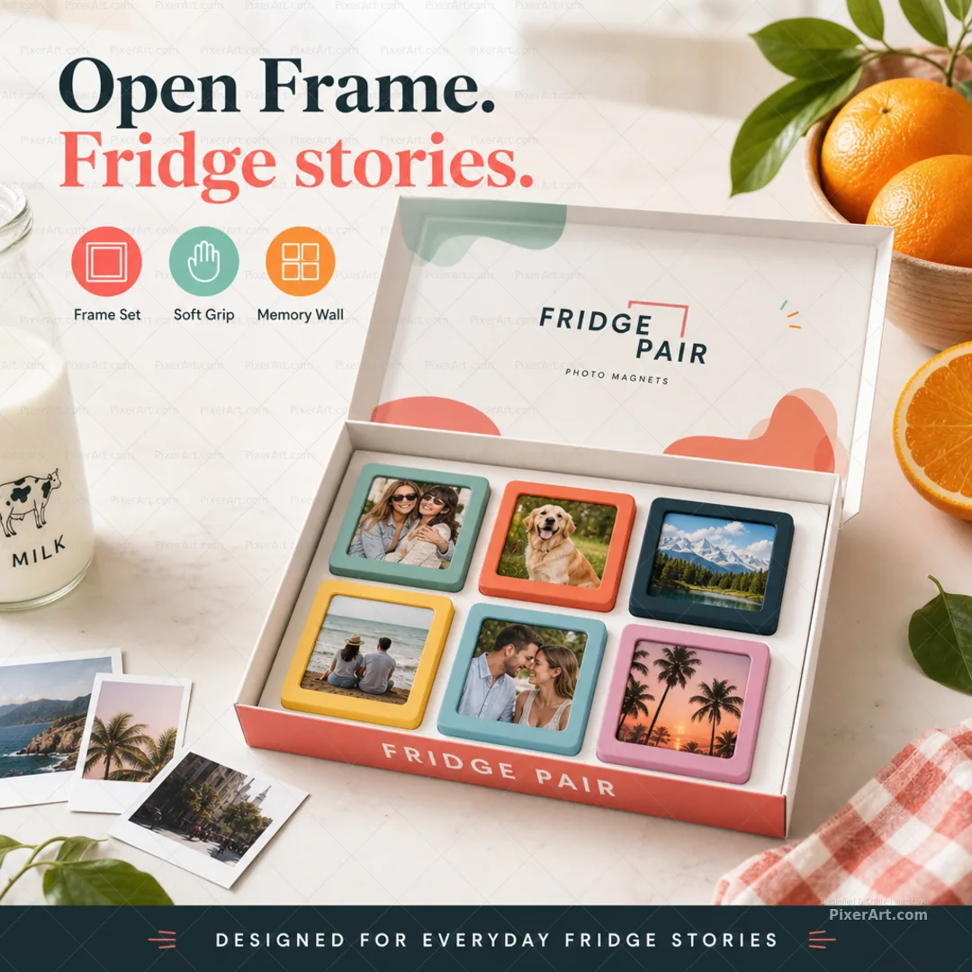 Open frame mockup