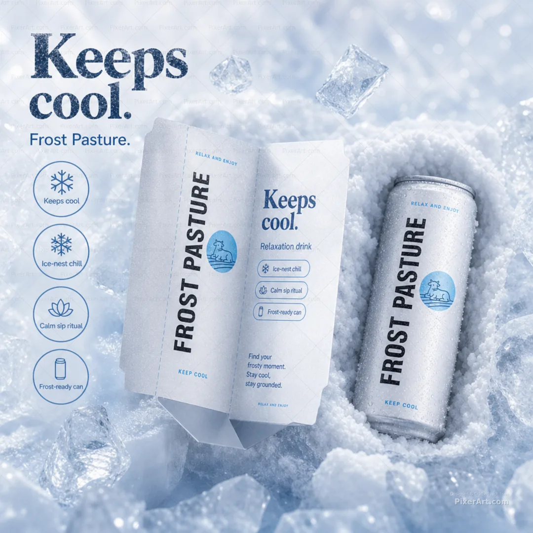 Frost Pasture Relax Drink Can