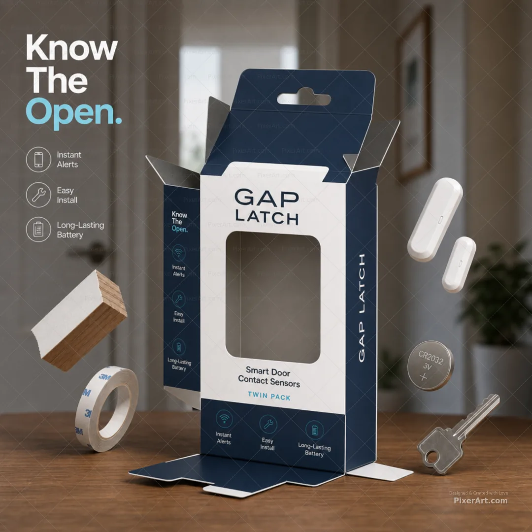 Gap Latch Contact Sensor Twin