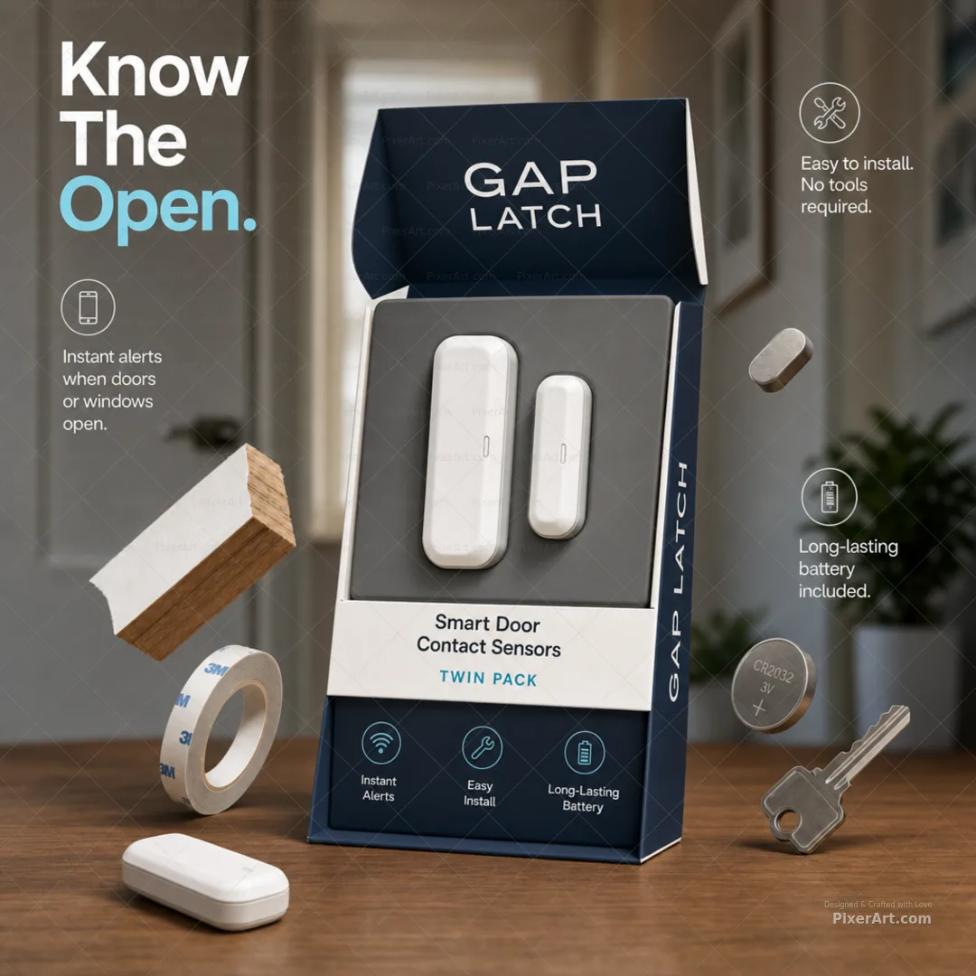 Gap Latch Contact Sensor Twin