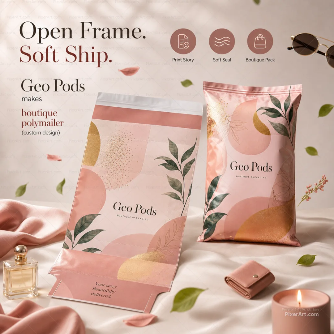 Open frame mockup