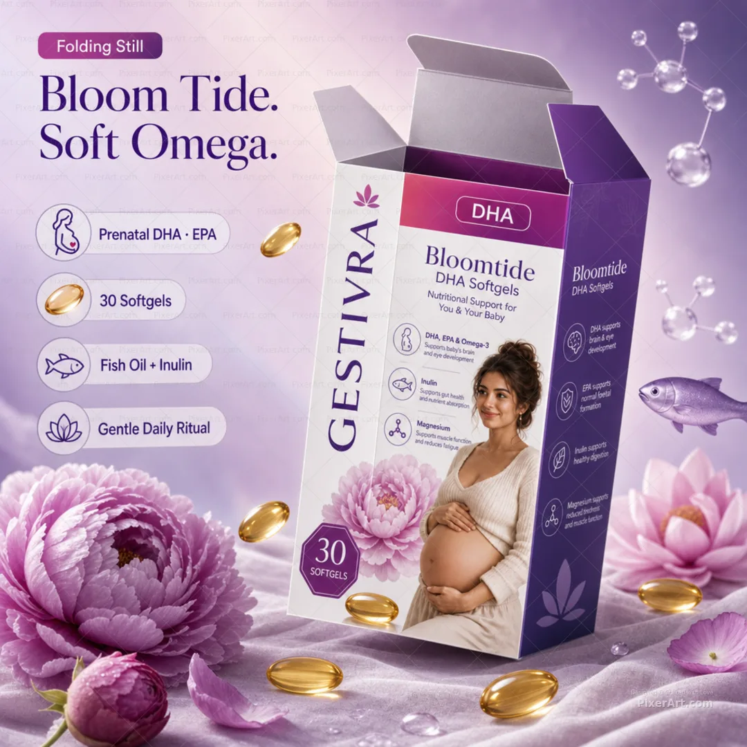 Gestivra Bloomtide DHA Softgels