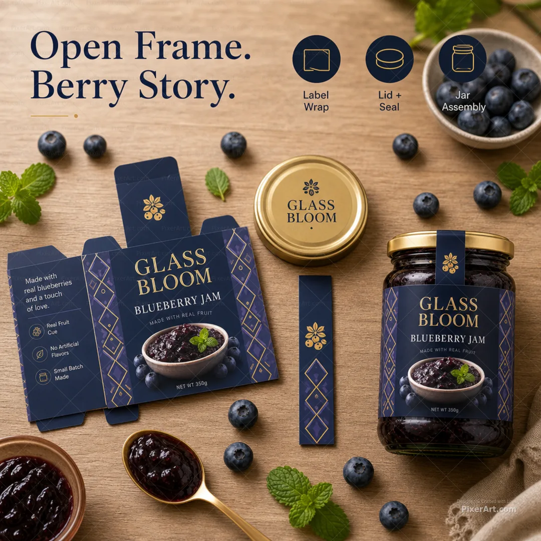 Open frame mockup