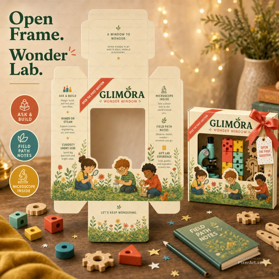 Open frame mockup