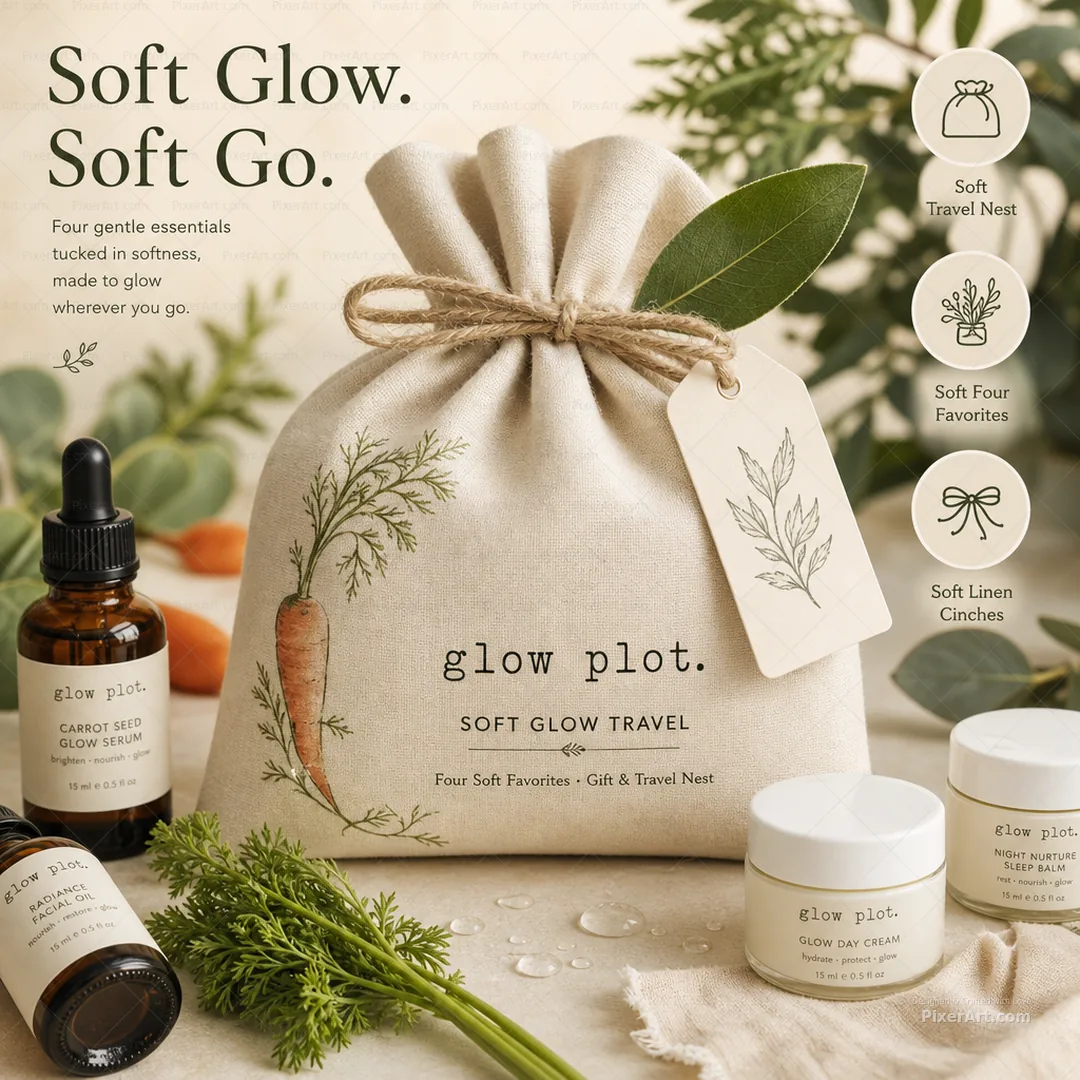 Glow Plot Soft Glow Travel Set