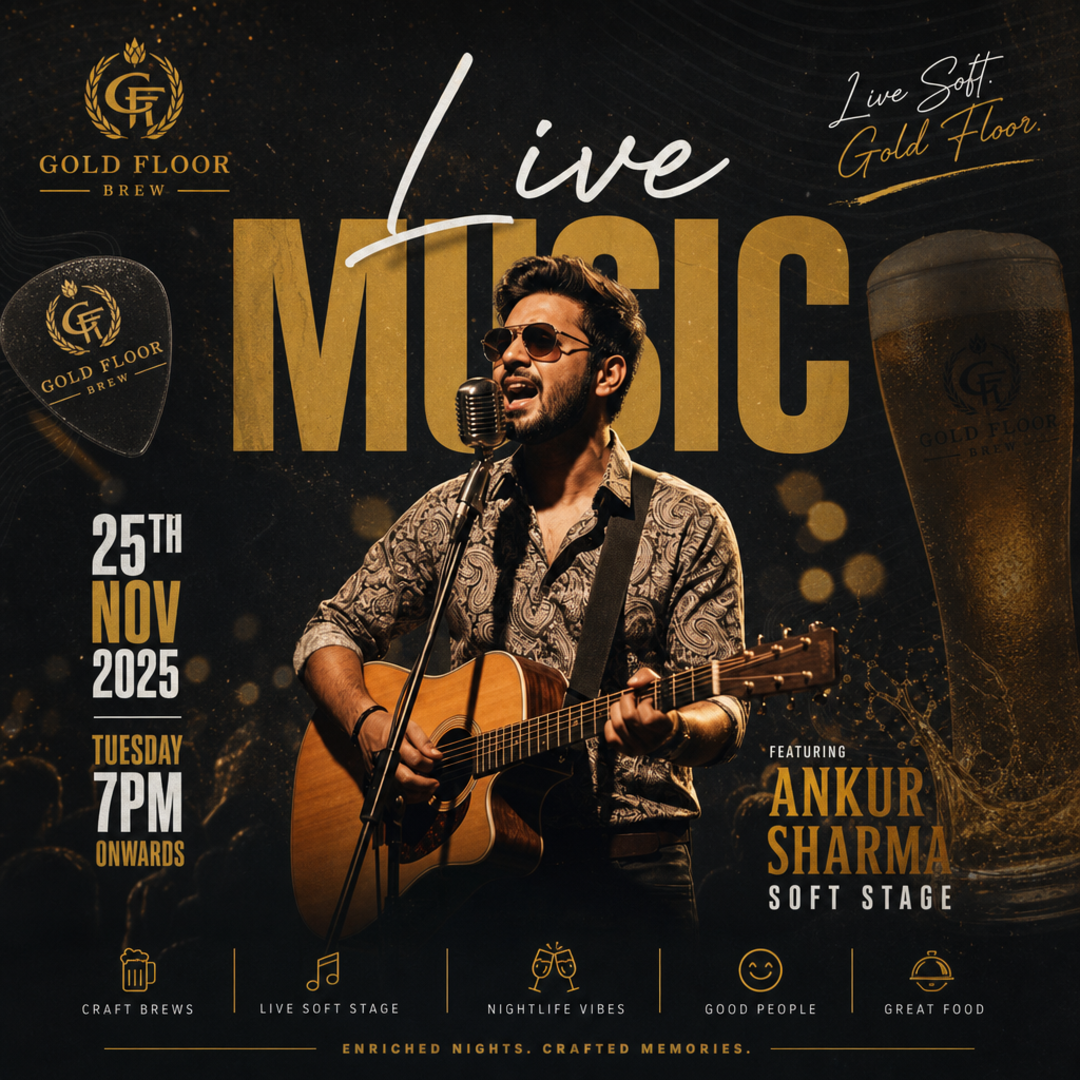 Gold Floor Live Music Poster