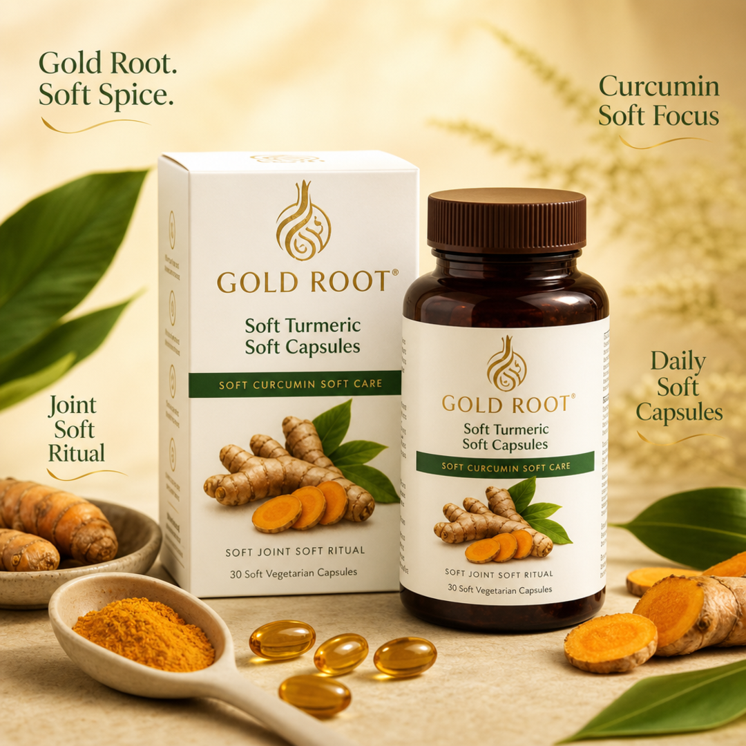 Gold Root Soft Turmeric Capsules