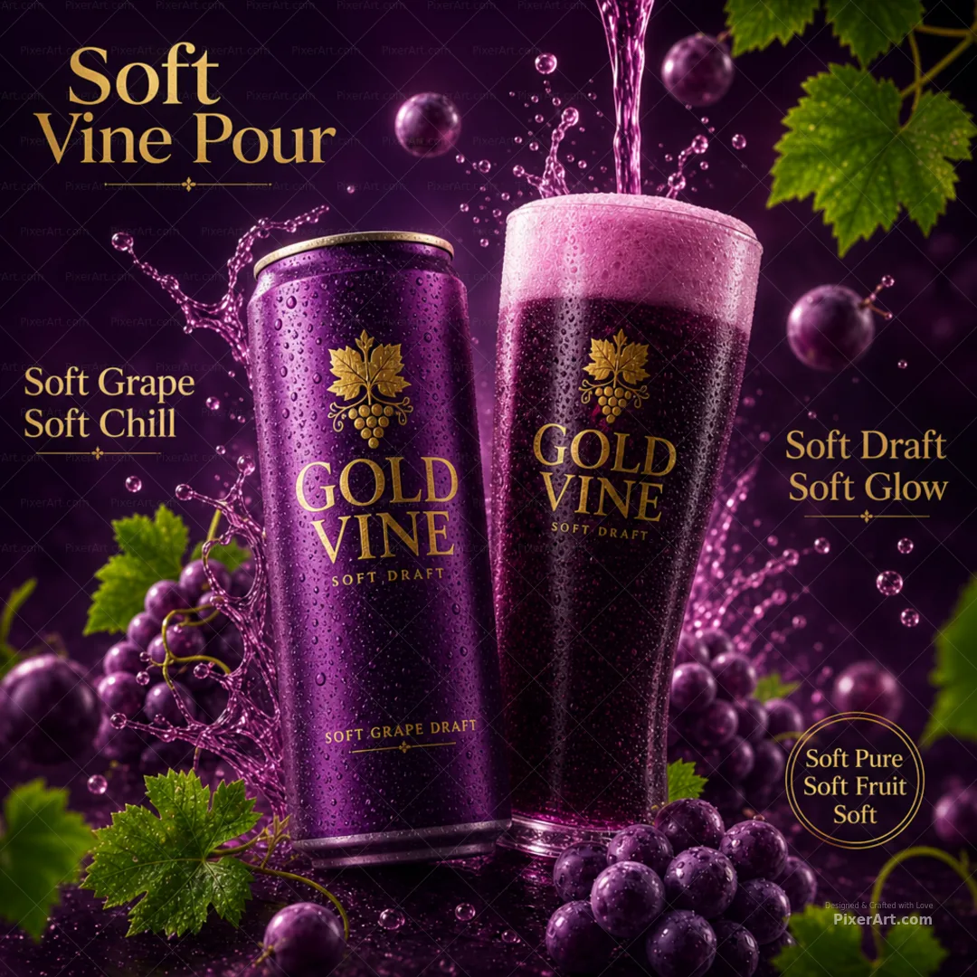 Gold Vine Soft Grape Draft