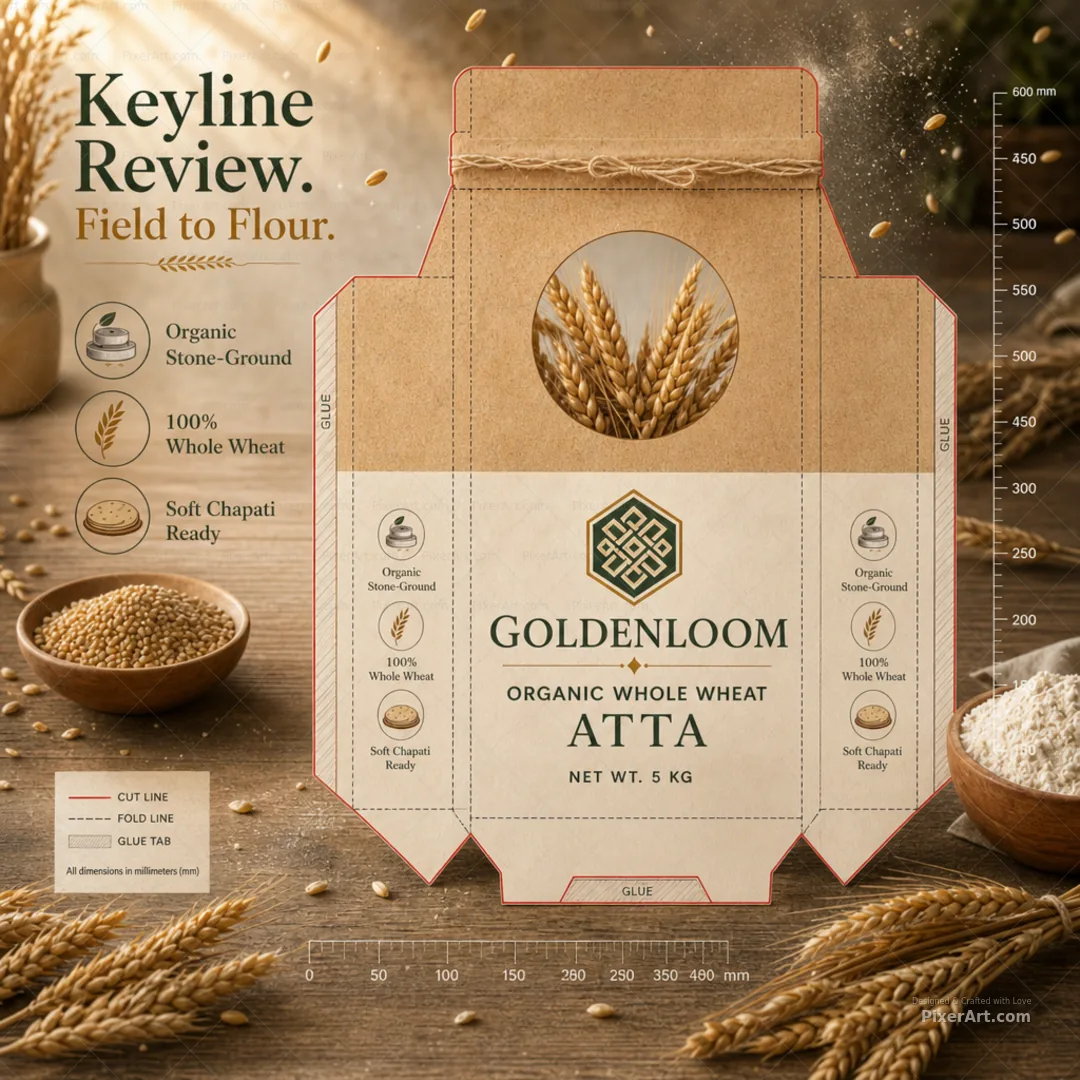 Goldenloom Organic Whole Wheat Atta