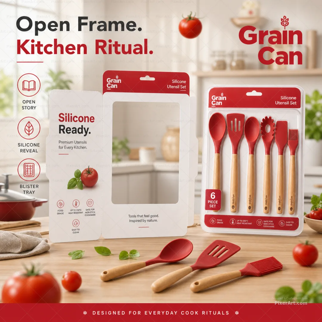 Open frame mockup