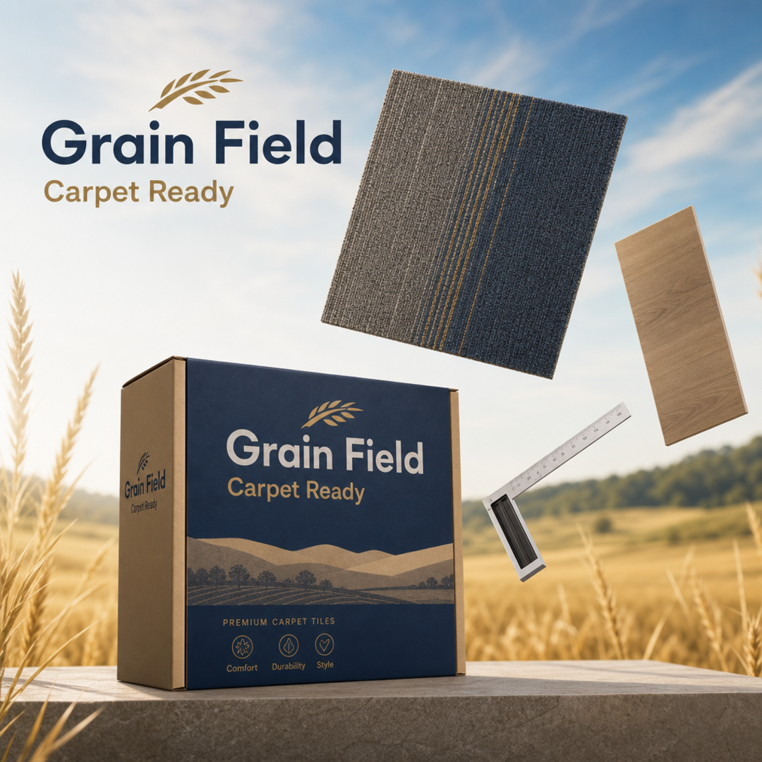Grain Field Carpet Tile Sample Carton