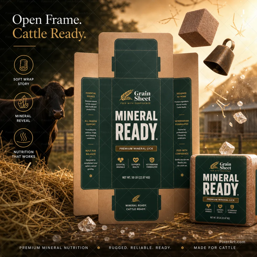 Open frame mockup