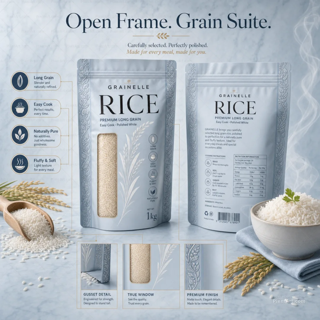 Open frame mockup