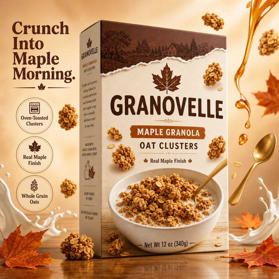 Granovelle Maple Oat Clusters