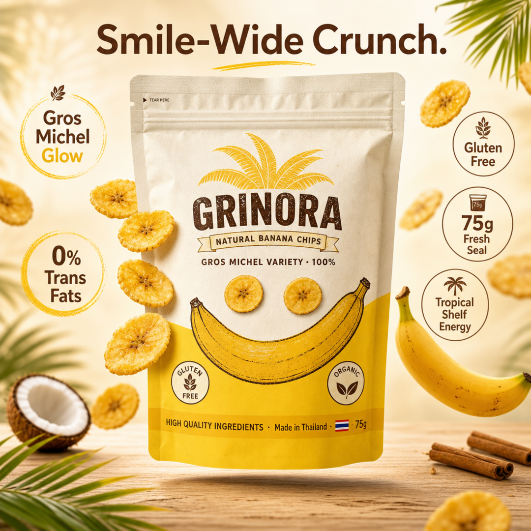 Grinora Natural Banana Chips