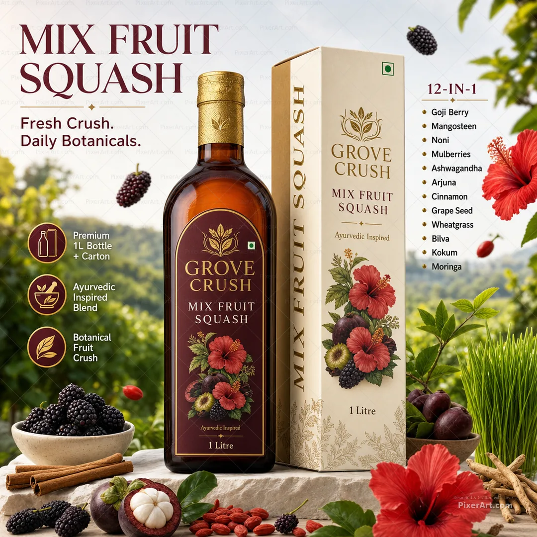 Grove Crush Mix Fruit Squash