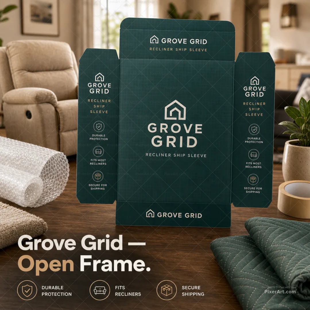 Open frame mockup