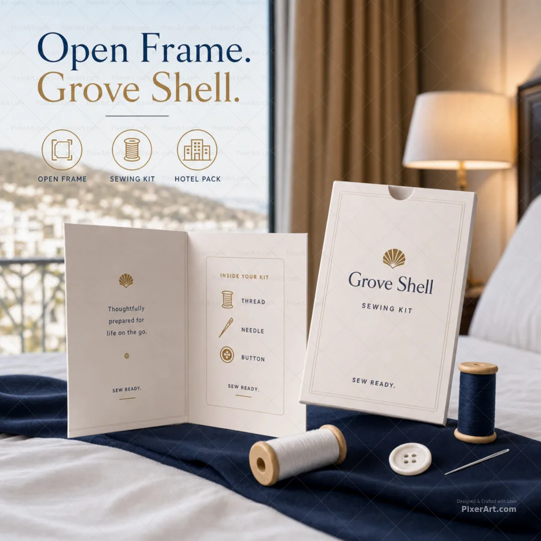Open frame mockup