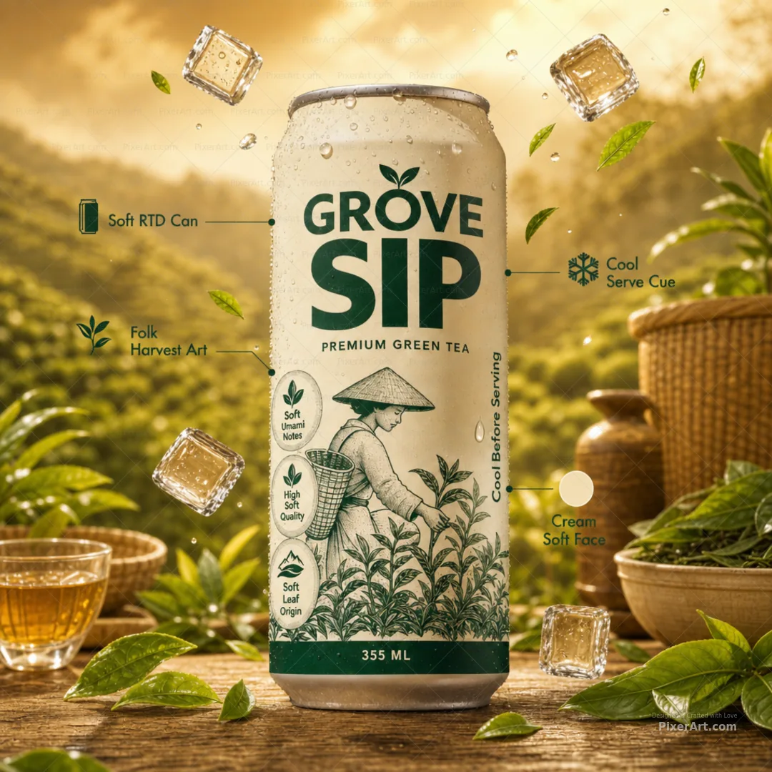 Grove Sip Premium Green Tea