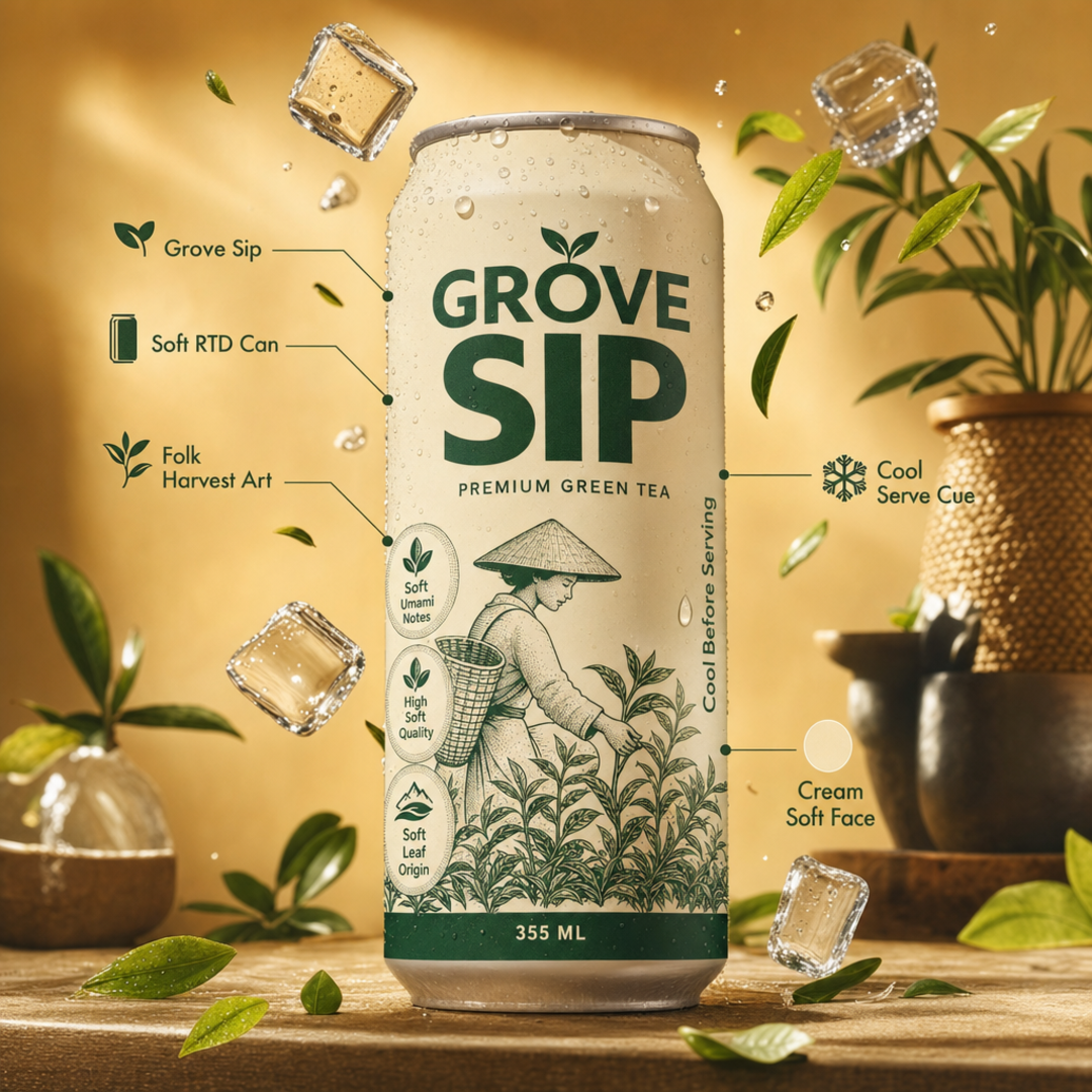 Grove Sip Premium Green Tea