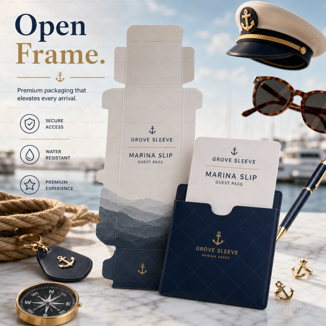 Open frame mockup