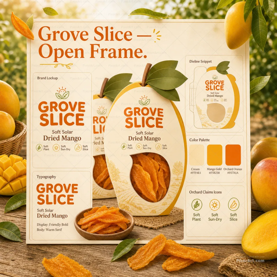 Open frame mockup