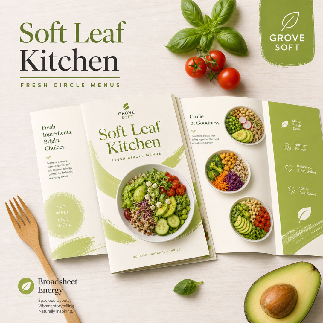 Grove Soft Healthy Food Brochure