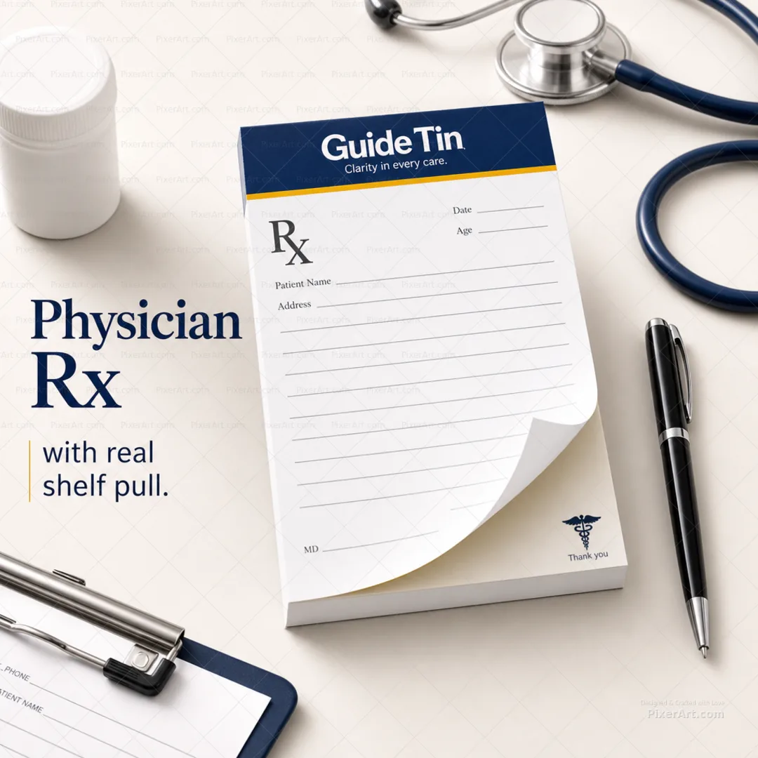Guide Tin Physician Rx