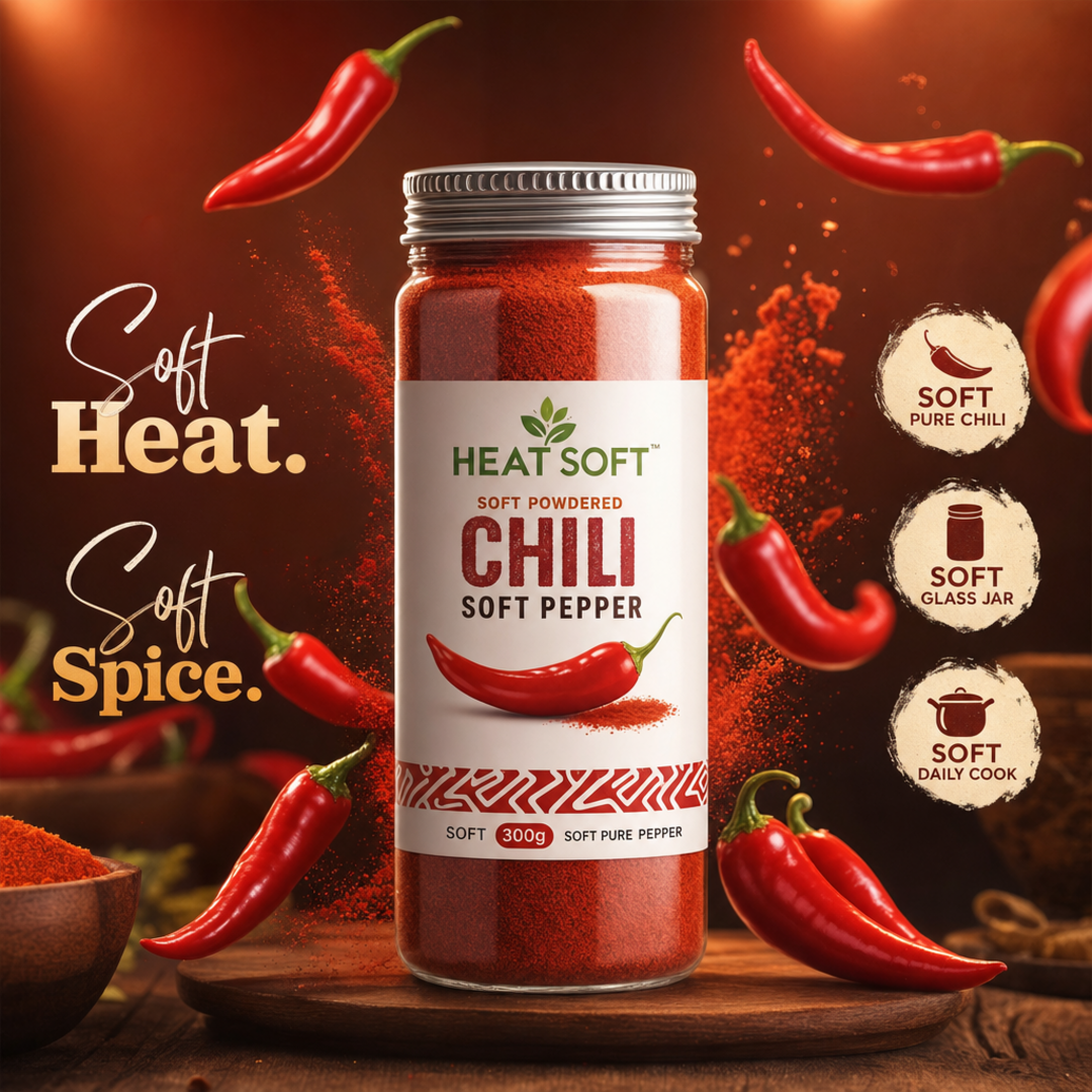 Heat Soft Chili Powder Jar