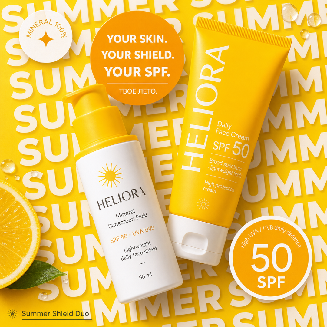 Heliora SPF 50 Summer Duo
