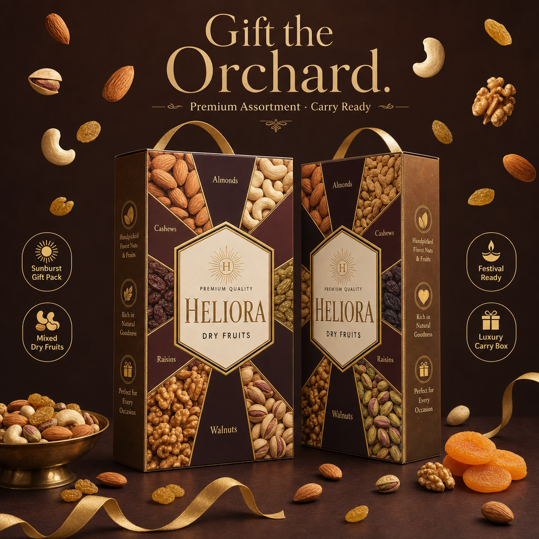 Heliora Sunburst Dry Fruit Carry Boxes