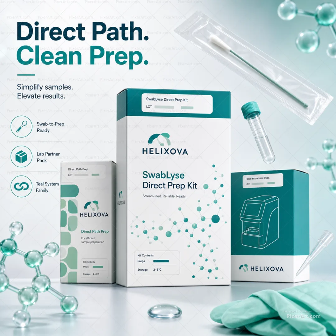 Helixova SwabLyse Direct Prep Kit