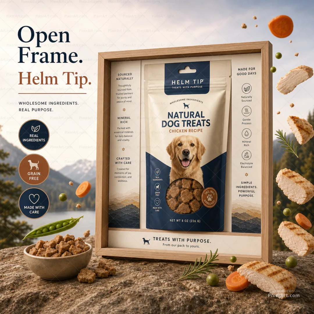 Open frame mockup