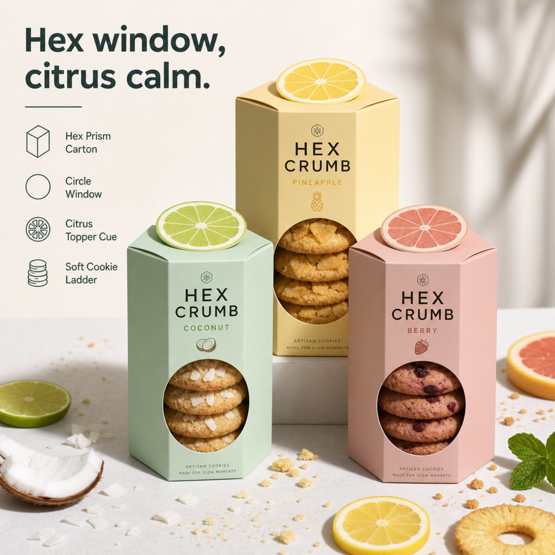 Hex Crumb Citrus Cookie Hexes