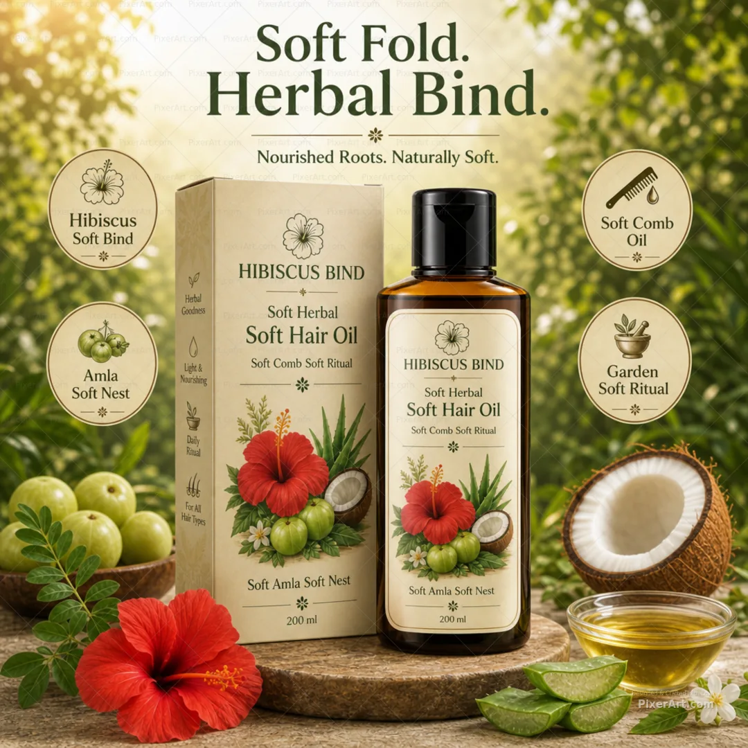 Hibiscus Bind Soft Hibiscus Hair Oil