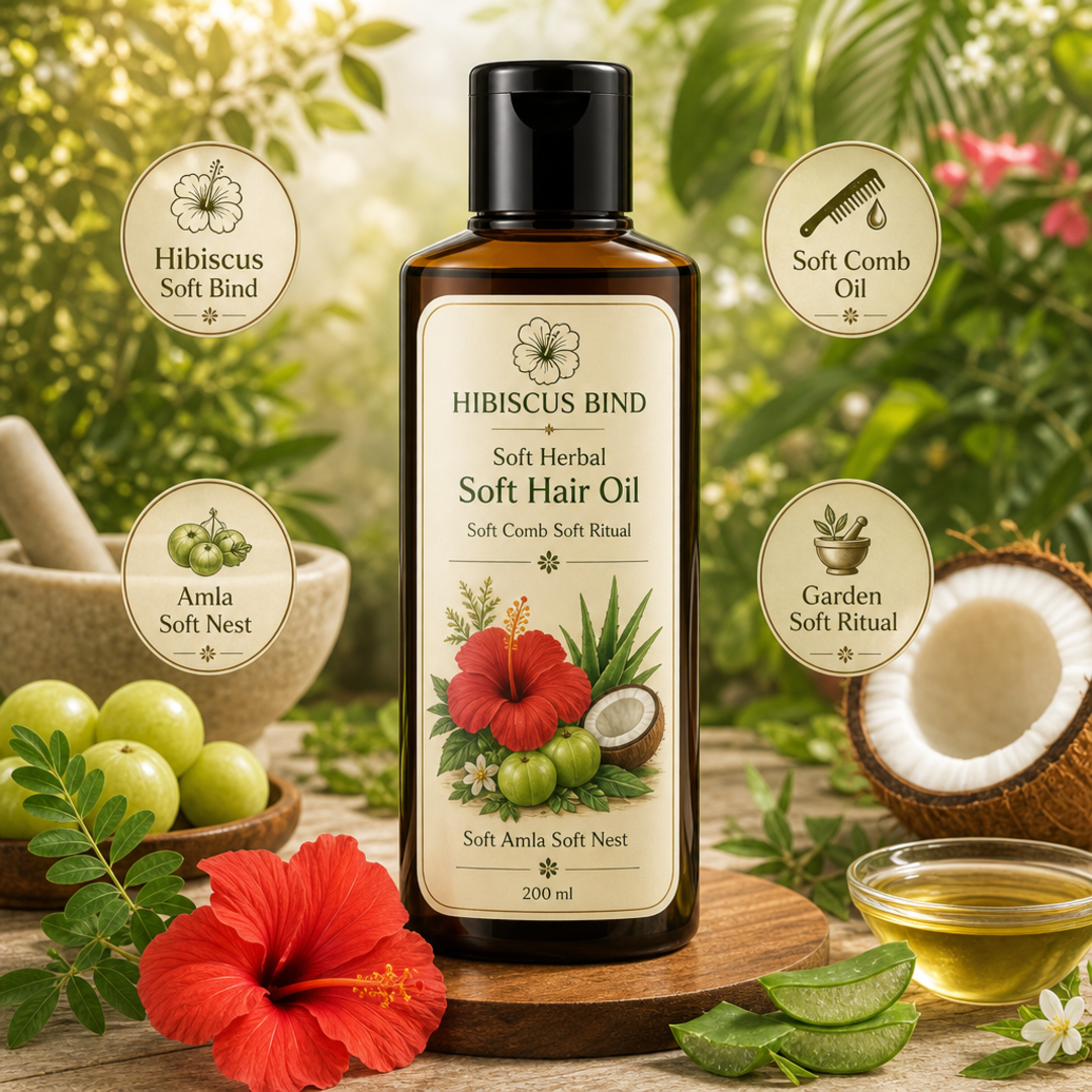 Hibiscus Bind Soft Hibiscus Hair Oil