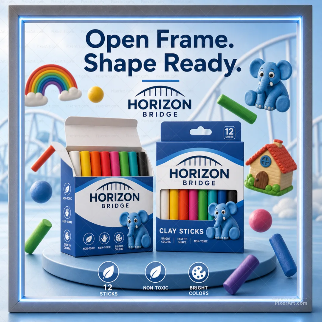 Open frame mockup
