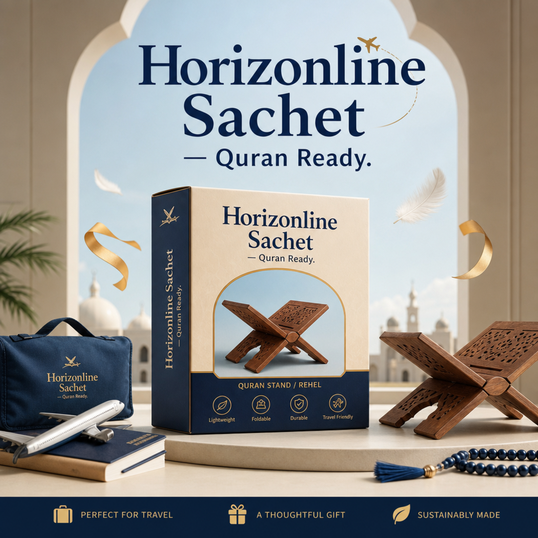 Horizonline Sachet Quran Stand / Rehel Carton