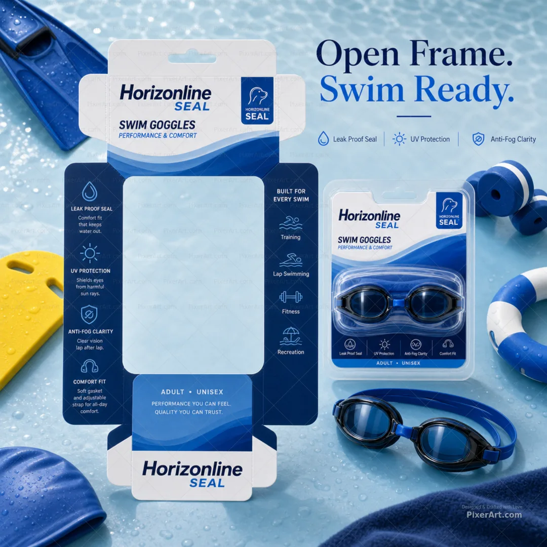 Open frame mockup