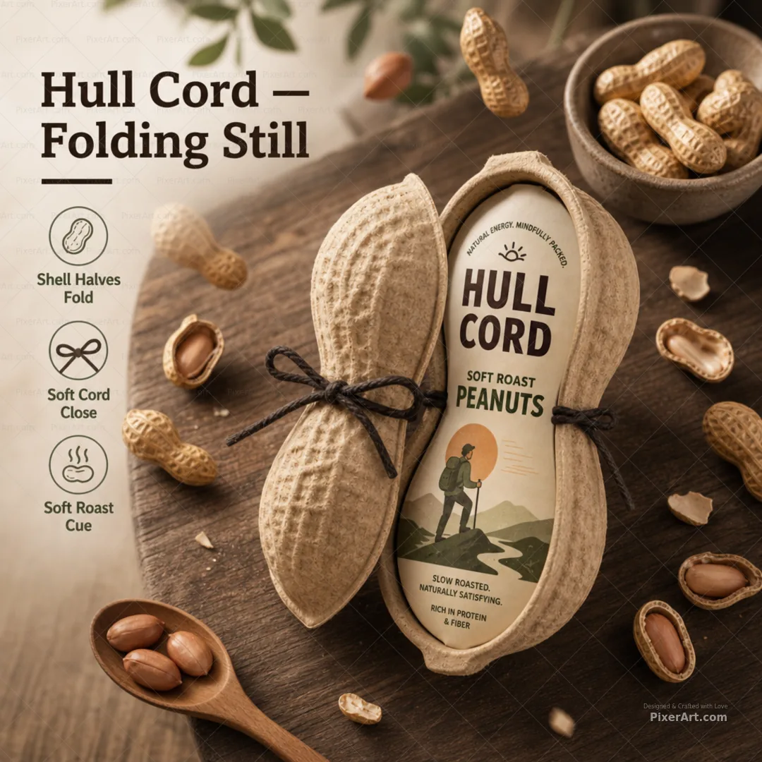 Hull Cord Peanut Shell Packs